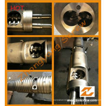 Bimetallisches PVC konisches Doppelschrauben-Fass